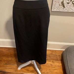 Pretty & professional Black Calvin Klein plus size pencil skirt.  Worn once.